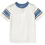ジンボリー GYMBOREE/ ストライプスリーブティ ホワイト トップス半袖Tシャツ 5歳【並行輸入】