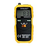 HYELEC MS6501 デジタル温度計 LCDスクリーン -50℃~ 750℃ / -58°F~1382°F データホールド機能【並行輸入品】