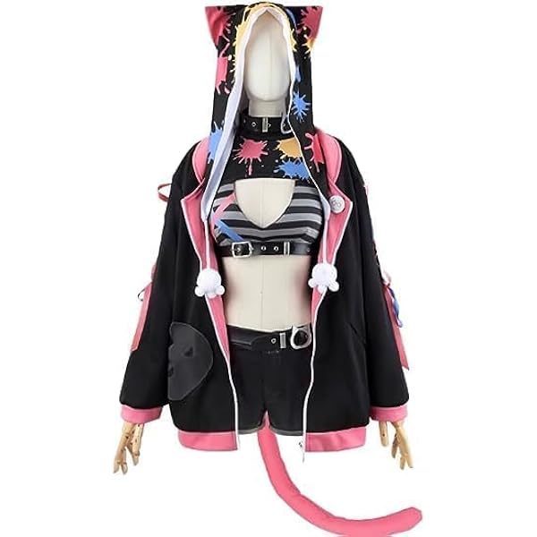 ななし　猫汰つな コスプレ 歌ってみた衣装 Amazon.co.jp: [QINGCHENG]猫汰つな コスプレ ねこたつな 初期衣装