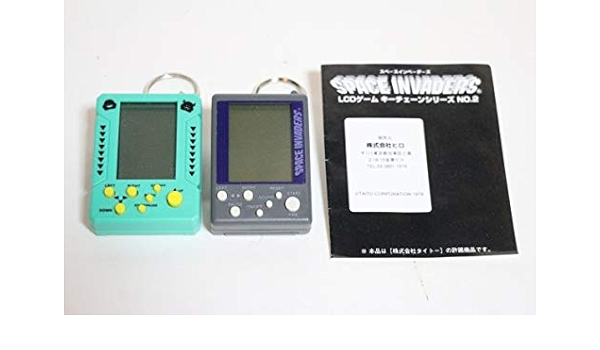 当時物 キーホルダー型 携帯ミニゲーム機 スペースインベーダーズ はっピーパッくん Lcdゲーム キーチェーン 検 昭和 レトロ レア 希少 おもちゃ おもちゃ Amazon
