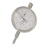 Myoffice ダイヤルインジケータ 0-10mm 精度測定 機器 ラウンド ゲージ