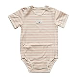 オーガニックコットン　日本製　ベビー用半袖ボディウェア　ロンパース　ピンク　ORGANIC GARDEN　オーガニックガーデン