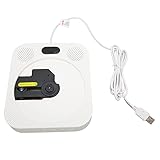 壁掛けCDプレーヤー Bluetooth5.0 100-240V リモコン付 CDプレーヤー (米国プラグ)