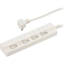 Amazon.co.jp: エルパ(ELPA) スイッチ付タップ 延長コード コンセント