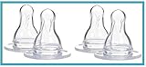 Dr. Brown Standard 4 Count Nipples - 9M+ by NYD