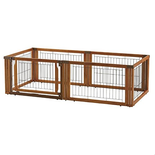 RoomClip商品情報 - 【6面セット】木製3WAYサークル 1面50H×5・ドア面50H×1 リッチェル