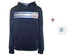 Manchester CityパーカージャケットNavy Youth Boys Kids公式ライセンス&ステッカー