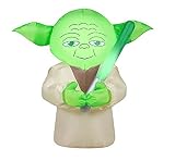 ディズニー　StarWars　スターウォーズ　Yoda ヨーダ　1.35m ハロウィン　ライトアップ　デコレーション（空気注入式）