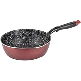 和平フレイズ 深型フライパン 24cm IH・ガス対応 煮る・炒める・茹でる・揚げる・焼く 万能に使える マーブルコート ふっ素樹脂加工 PFOAフリー チョーフカ MB-3648