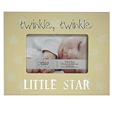 Fetco Home D?cor Frame Jackley Twinkle Wall Art, 6" x 4", Yellow [並行輸入品]