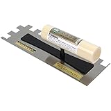 緑長 本焼クシ目鏝 15ミリ目 250mm