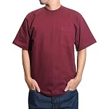 [キャンバー] 302 半袖Tシャツ マックスウェイト ポケット TEE バーガンディ L [並行輸入品]