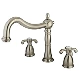 Kingston Brass KS1341TX French Country Roman Tub Filler, 8-1/2-Inch, Polished Chrome [並行輸入品]
