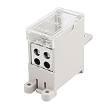 Aexit ミニチュアサーキットブレーカ用100型ワイヤ端子台1インレット4アウトレット(Bornier de fil de type 100, entr?e 4 sorties pour disjoncteurs miniatures
