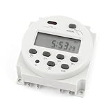 uxcell 電源タイマースイッチ　タイマースイッチリレー　デジタルプログラマブル　CN101A LCD　液晶 AC/DC 12V