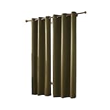 High Qualitynzie Twill Blackout Grommet Panel, Moss