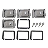 F Fityle マリン　ヨット　ホーム　ステンレス鋼　ツールボックス　ドア　ロック　鍵　ガスケット