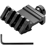GRASSCALM マウントレール 斜め取付用 20mmレール対応 簡易レンチ付属 サイド マウントベース (1個)