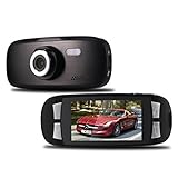 Car DVR, Swizze 2.7 "TFT 1080P Brand Capacitor G1W-C Car Dash Camera DVR NT96650 Chip TKD200H Lens, 