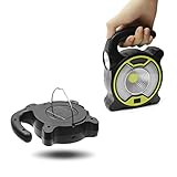 MIOIM ランタン ソーラー発電式 USB充電式 モバイルバッテリー 防塵 マグネット式 キャンプ 夜釣り アウトドア＆防災用品