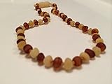 Baltic Amber Teething Necklace for Babies (Unisex) (Honey Multi Cherry Black Red Milk White Butter Y