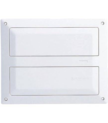 Amazon | 新協和 角型レジスター SPRN-200×250 シルバーホワイト