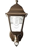 BATT PWR WALL SCONCE BRNZ