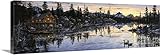 Jeff Tiftプレミアムシックラップキャンバス壁アート印刷題名Evening Sunset 60" x 20" 2123844_24_60x20_none