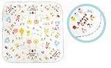 日本製 Anano Cafe アナノカフェ ベビーやわらかガーゼハンカチ ブルー 539615