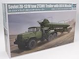 トランペッター 1/35 ソビエト連邦軍 Zil-131Vトラック/8K14ミサイルトレーラー プラモデル 01081