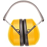 (ポートウエスト) Portwest スーパー イヤープロテクター 防音 イヤーマフ (ワンサイズ) (イエロー)