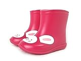 [ベンガル] BENGAL BG- 6000 アニマルレインブーツ ツヤ消しタイプ ウサギ (15.0cm, ピンク)