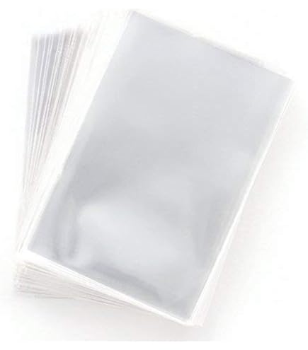 Amazon.co.jp: だいし屋 日本製 OPP袋 縦長ロング台紙用 20×7cm シール