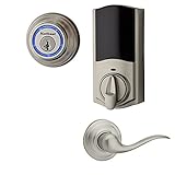 Kwikset Kevo touch-to-openスマートロック2 nd Generation with Passageレバー 99250-202-KWIKSET_K2