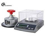 CGOLDENWALL　100g、0.001g分析精密電子天秤　0~2㎜調整可能な織物サンプラー付きグラム重測定器具LCD表示皿はかりデジタルスケール　風袋引き機能、カウンティング機能など付き計量器　