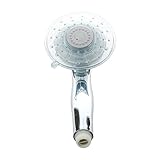 SODIAL(R) 3-色　温度センサー　 複数スプレーパターン　LEDシャワースプレーヘッド