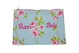 Caught Ya Lookin' Clean/Dirty Undie Bag, Spain Roses by Caught Ya Lookin'