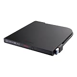 バッファロー BRXL-PTV6U3-BKB (ブラック) USB3.2 (Gen1) 対応 ポータブルBD 書込ソフト添付