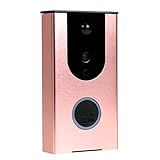 ＴＫＳＴＡＲ ワイヤレスドアベル、ホームセキュリティ、720pカメラ、ワイヤレスネットワークビデオとオーディオインテリジェントな赤外線ナイトビジョン (ローズゴールド) [並行輸入品]