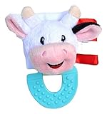 Wristy Buddy Teething Wristband Cow [並行輸入品]