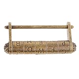 Fenteer ヴィンテージ　アンティーク　南京錠　パスワードロック　スーツケース　ボックス