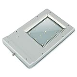 Uniquefire ソーラーモーションライト3 LEDソーラーウォールランタン屋外防水風景ランプライトセンサー/サウンドコントロールセンサーの庭の装飾ワイヤレスソーラーライト ブラック