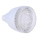 whitelotous 7色自動変更シャワーヘッドLED光グラデーションバスルームシャワーノズル