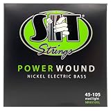 SIT STRINGS エスアイティストリングス エレキベース弦 PowerWound ロングスケール MEDIUM LIGHT NR45105L .045-.105 【国内正規品】