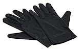 Medium Black Touchscreen Compatible Lint Free Microfiber Inspection Gloves [並行輸入品]