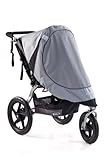BOB Sun Shield for Single Revolution/Stroller Strides Models, Gray by BOB
