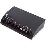 GE 38807 プロオーディオ/ビデオスイッチ Sビデオ付き 4デバイス用