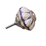 Lovoski 古典的な　セラミックノブ　取っ手　引き出し　キャビネット　プルハンドル　全7種類 - 蘭