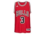 Dwyane Wade # 3ユースNBAシカゴブルズ新しいSwingman Road Jerseyレッド レッド