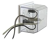 LectraLock - Baby Safety Electrical Outlet Cover - Double - Duplex Style - Deep Cover [並行輸入品]